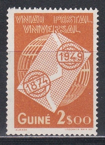 Guineea Portugheza 1949 - A 75-a aniversare a Uniunii Poștale Universale, MNH