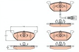 TRW GDB2108 COTEC set placute frana,frana disc