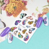 Cumpara ieftin Tatuaj Unghii LUXORISE Butterfly World, STZ-1003