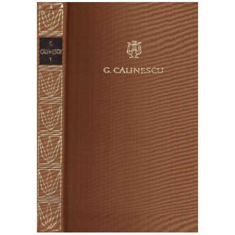 George Calinescu - Opere vol.I - Cartea nuntii - 103711