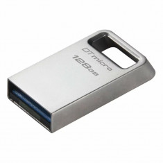 Memorie USB Kingston 128GB Data Traveler Micro USB 3.2 Gen1 Metalic