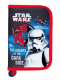 Penar neechipat cu 1 compartiment si 2 extensii,model Star Wars Follow Dark Side,20x14x4 cm