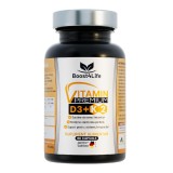 Cumpara ieftin Vitamina D3 + K2 Premium GreenCaps, 60 capsule, Boost4Life