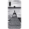 Husa silicon pentru Huawei P Smart 2019, Abstract Dock Man Grey