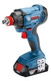 Bosch Masina de insurubat cu impact, GDX 180-LI, cu 2 acumulatori Li-Ion 18 V, 2 Ah, 180 Nm ProAdvanced PowerfulTools
