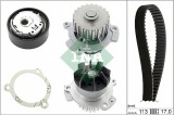 INA 530 0663 30 Set pompa apa + curea dintata