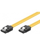 Cablu de date SATA III 6Gbit/s SATA L - SATA L 0.7m galben Goobay