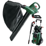 Bosch UniversalGardenTidy 2300 + Advanced Aquatak 140 - Suflanta de gradina 2300 W 576 m3/h + Masina de spalat cu presiune 2100 W 140 bar 7.5 l/min