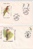 FILATELIE TEMATICA - PLIC MOLDOVA FDC TEMATICA PASARI, Fauna, Stampilat