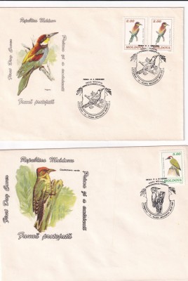 FILATELIE TEMATICA - PLIC MOLDOVA FDC TEMATICA PASARI foto