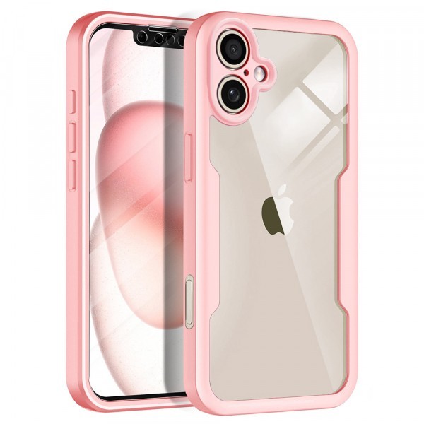 Husa pentru Apple iPhone 17, Techsuit, ColorVerse 360, Roz