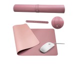 Mousepad antiderapant, 80 x 40 cm, roz, Lean 26186