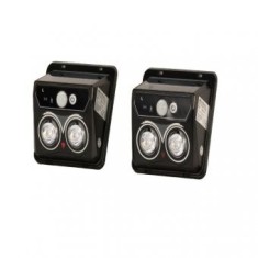 Proiector Solar Cu Senzor de Miscare pentru Perete cu Lumini Reglabile ,Set 2 bucati foto