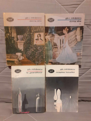 LA GRANDIFLORA/NOAPTEA FOCURILOR/DONNA ALBA-GIB MIHAESCU (4 VOL) foto