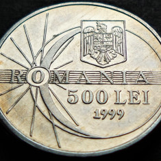 Moneda 500 LEI - ROMANIA, anul 1999 ECLIPSA * cod 5008
