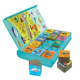 Kedvenc j&aacute;rműveim - 15 kis k&ouml;nyv okos gyerekeknek m&aacute;gneses dobozban