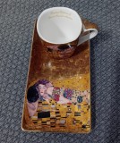 Cescuta cu farfurioara portelan Gustav Klimt collection