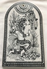 Tablou / Carpator - Rosenthal - Bjorn Wiinblad - Punctele cardinale - Vest