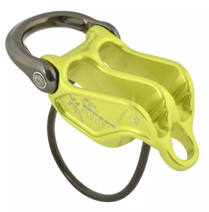 Dispozitiv asigurare DMM Pivot Belay Device lime