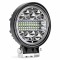 Proiector auto LED AMIO 12-24V, cu 26 LED 3030, rotund 110mm, 1 buc.