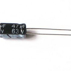 Condesator 47uf-63v/105°C