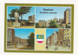 SG2-Carte Postala-Germania- DDR - Rostock Nordliche Altstadt necirculata 1989, Fotografie