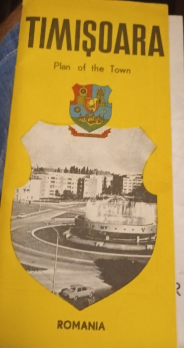MUNICIPIUL TIMISOARA GHIDUL STRAZILOR 1980
