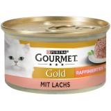 Cumpara ieftin Gourmet bucatele cu Somon 85 g