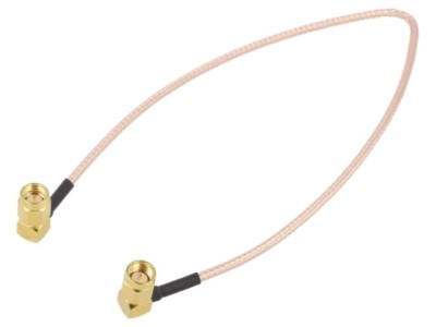 Cablu SMA 0,3m ecranat transparent - MUELLER ELECTRIC foto