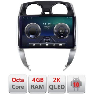 Navigatie Nisan Note 2012-2019 Android ecran Qled 2K Octa core 4+32 KIT-note-2012+EDT-E410-2K CarStore Technology foto