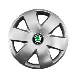 Set 4 capace roti potrivite jantelor de 15 inch (R15) compatibile Skoda, Model - 308