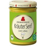 Mustar Zwergenwiese cu Ierburi de Provence, 160ml, Fara Gluten, Ecologic, Vegan