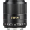Obiectiv Viltrox 33mm F1.4 Sony E-Mount APS-C, Autofocus STM, Diafragma F1.4-F16, Nano Coating, 52mm