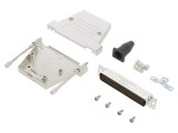 D-Sub HD PIN 62 tată drept lipire pe cablu 11,5mm aurit