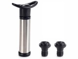 Cumpara ieftin Pompa de sticla cu vid, 2 capace 13,5 H