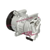 Compresor aer conditionat Citroen Berlingo, 2008-2018, motor 1.6, 72/88kw, Peugeot Partner, 2008-2018, motor 1.6, 88kw, benzina, rola curea 119 mm, 6