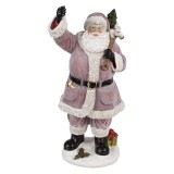 Cumpara ieftin Figurina Mos Craciun polirasina multicolora 24x19x43 cm