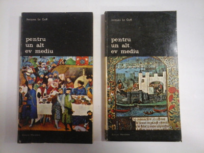 PENTRU UN ALT EV MEDIU (2 volume) - VALORI UMANISTE IN CULTURA SI CIVILIZATIA EVULUI MEDIU foto