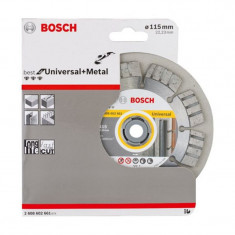 Disc diamantat universal Best Bosch, 115 x 22.23 x 2.2 mm foto