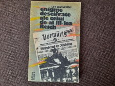 LEV BEZIMENSKI - ENIGME DESCIFRATE ALE CELUI DE AL III-lea REICH R21