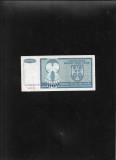 Rar! Republica Srpska Krajina 100000000 100.000.000 dinara dinari 1993 seria0040477