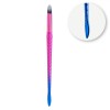 Pensula Machiaj Ochi Besty Mermaid Fucsia Bleu 17.5cm - Aplicare Fard Pleoape Uniforma, Design Sirena Ergonomic