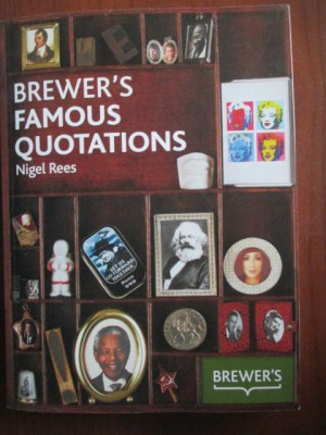 Brewer&amp;#039;s famous quotations-Nigel Rees foto