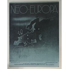 NEO - EUROPA , REVISTA SOCIAL - ECONOMICA , NR. 13 - 14 , IANUARIE - FEBRUARIE 1943