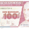 Bancnota Guatemala 100 Quetzales 2001 - P104 UNC