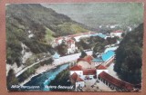 Carte postala, Baile Herculane vedere generala, 1924
