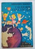 CALATORIE FARA ESCALA de ALEXANDRA IOACHIM , ilustratii de DANIELA VOICULESCU , 1980