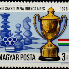 UNGARIA 1979, Sport, Sah, MNH