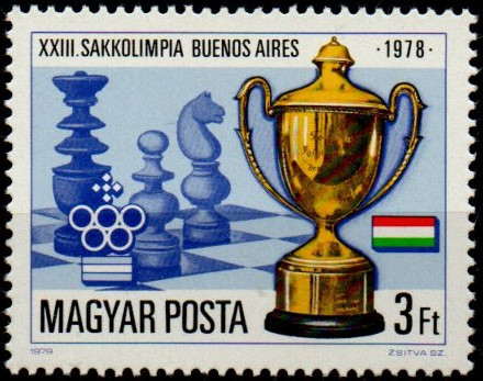 UNGARIA 1979, Sport, Sah, MNH