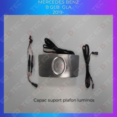 Lumini Ambientale capac suport plafon Mercedes B GLB GLA control pe sistemul original sau telefon CarStore Technology foto